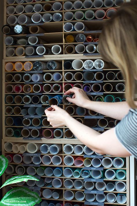 See more ideas about cricut vinyl, vinyl projects, cricut. The Best Cricut Storage + Organization Ideas for Vinyl ...
