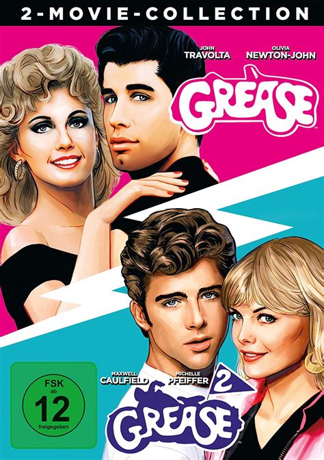Grease Deutsch Grease Dvds Amazon De John Travolta Olivia Newton John Maxwell Caulfield