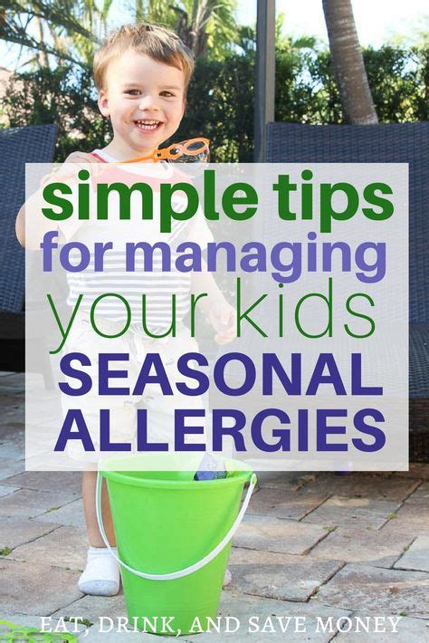 How To Manage Outdoor Seasonal Allergies In Kids Eat Drink And Save
