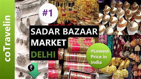 Sadar Bazaar Sunday Patri Market Delhi 2021 Latest Collection