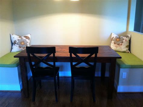 These cushion set furniture is the perfect addition to the chelsea dining nook. Handmade Kitchen Nook Cushions by Hearth And Home ...