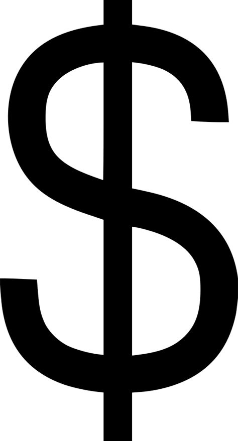 Us Dollar Sign Svg Png Icon Free Download 465049 Onlinewebfontscom