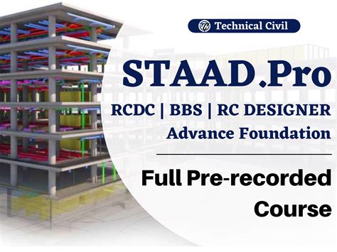 Staadpro Rcdc Bbs Advance Foundation Rc Designer Technical Civil