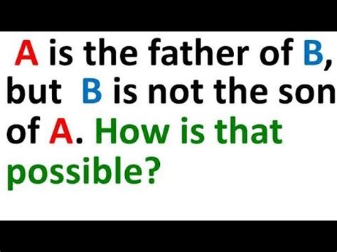 A And B Logic Riddle Short Riddles YouTube