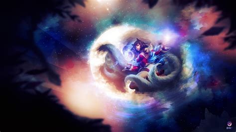 1024x600 Resolution Ahri From League Of Legends Wallpaper Anime