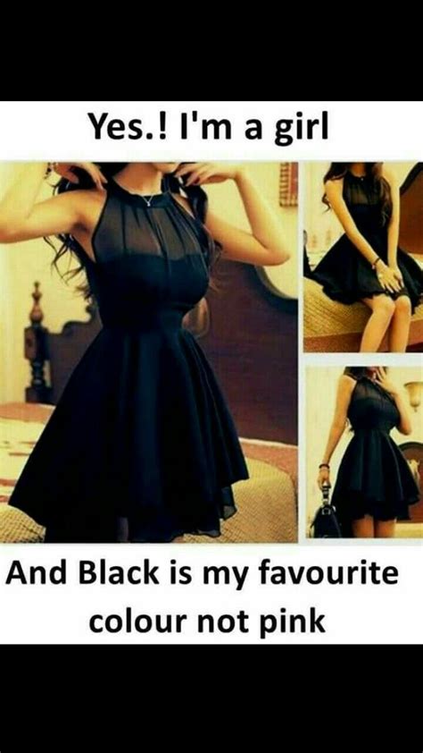 Maybe you would like to learn more about one of these? Pin by Akhila on memes (With images) | Black colour quotes, Girly quotes, Color quotes