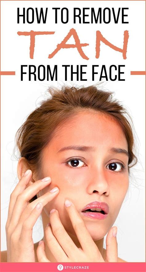 How To Remove Tan From Face And Body Tan Removal Remove Tan From