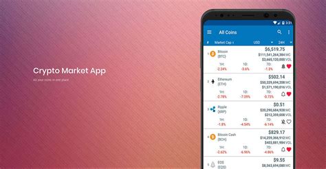 Crypto Market App, All Your Coins In One Place, The Only ...
