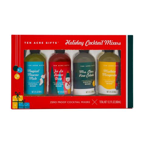 Cocktail Mixers 4 Pack