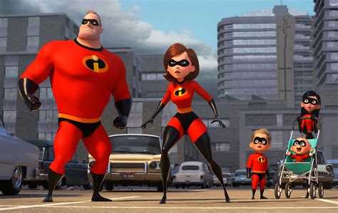 Mr Incredible Elastigirl Violet Parr And Dash In The Incredibles 2 2018 Hd Movies 4k