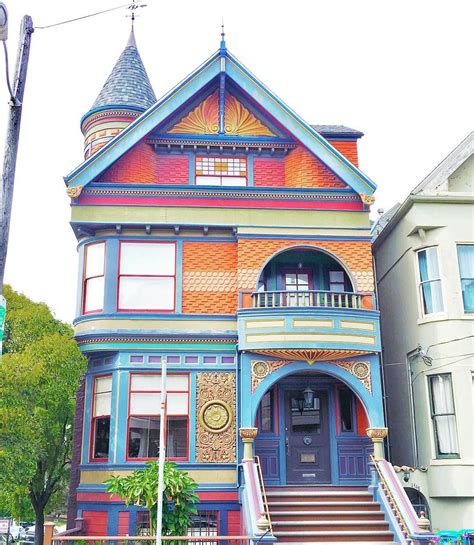 Pin On Colorful Victorian Houses From San Francisco And Elsewhere