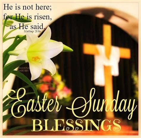 Easter Sunday Blessings Quote Pictures Photos And Images For Facebook