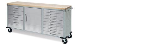 Die werkbank verbindet fortschrittliche technologien mit modernem design. Seville Classics Fahrbare Werkbank mit 12 Schubladen, 182 ...