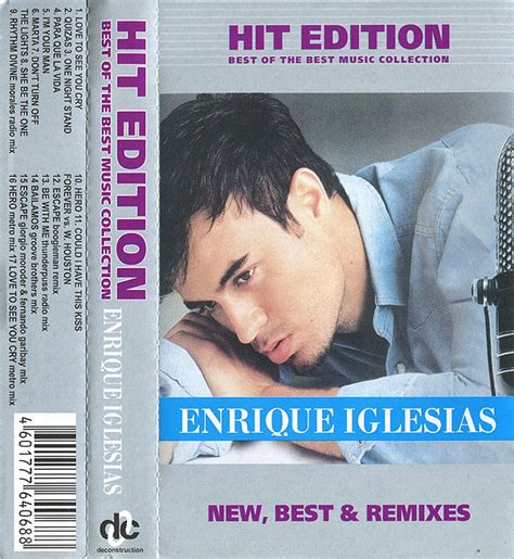 Enrique Iglesias Hit Edition 2002 Cassette Discogs