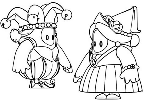 Fall Guys Coloring Pages And Printing