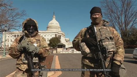 National Guard Mission To Provide Security Ending At Capitol