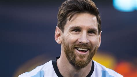 Download Wallpapers Lionel Messi Argentina Portrait Joy Smile