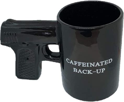Amazonde Caliber Gourmet Gun Mug Black