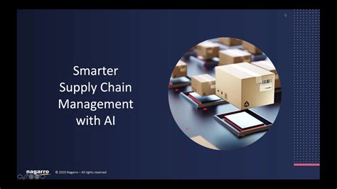 Smarter Supply Chain Management Using Ai On Demand Webinar Nagarro