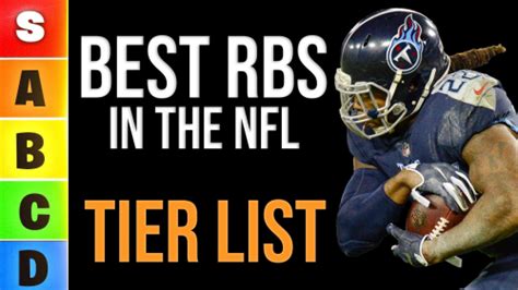 Create A Predicting The Best Nfl Running Backs 2021 22 Tier List