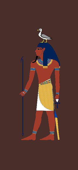 Geb God Deity Of Earth Ancient Kemet Egyptian Patheon Digital Art By