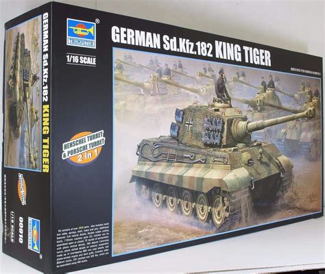 Trumpeter Scale Models 910 116 German Kingtiger Tank 910 Military
