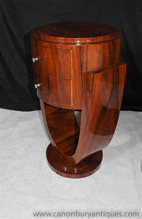 Obviously, these tables can be used as bedside tables but can also find their place in any room of your house as a side table. Pair Art Deco Nightstands Bedside Chests Tables 1920s ...