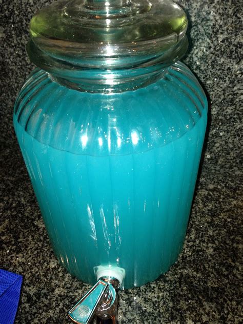 Tiffany Blue Punchno Lemonademade With Polar Blast Hawaiian