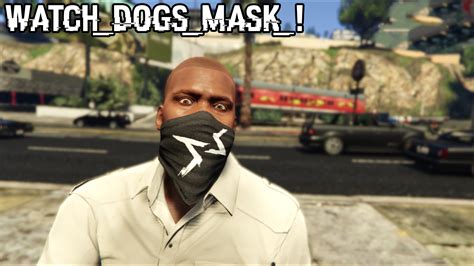 Aiden Pearce Mask For Franklin Watch Dogs Gta5