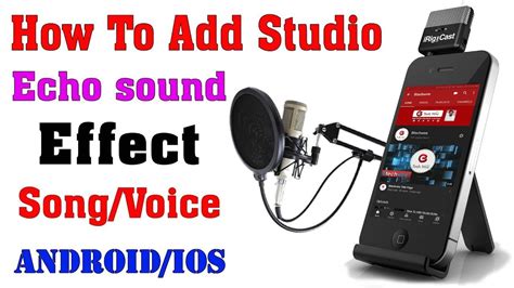 How To Add Studioecho Sound Effects In Your Voicesong Youtube