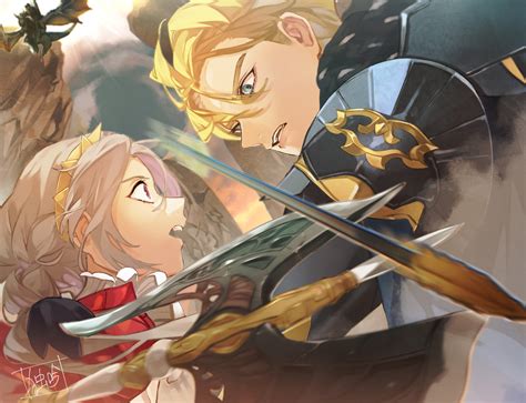 Edelgard Von Hresvelg Claude Von Riegan And Dimitri Alexandre Blaiddyd Fire Emblem And 2 More