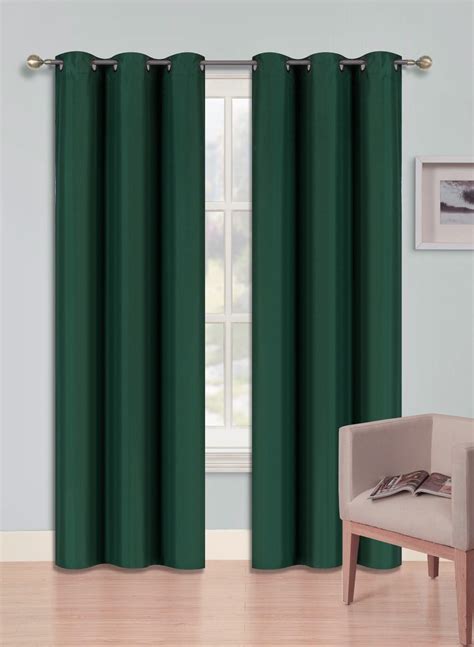 Hunter Green Curtains Home Design Ideas By Room The Spruce