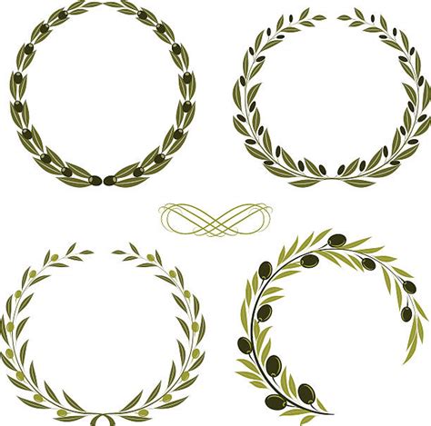 Olympics Olive Wreath Illustrations Royalty Free Vector Graphics