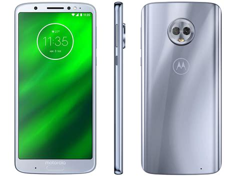 Smartphone Motorola Moto G6 Plus 64gb Topázio Dual Chip 4g Câm 12mp