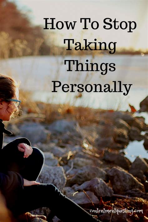 How To Stop Taking Things Personally How To Better Yourself