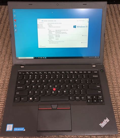 Lenovo Thinkpad T460 6th Gen I5 Ultrabook I5 6300u 256gb Ssd 8gb Ram 14