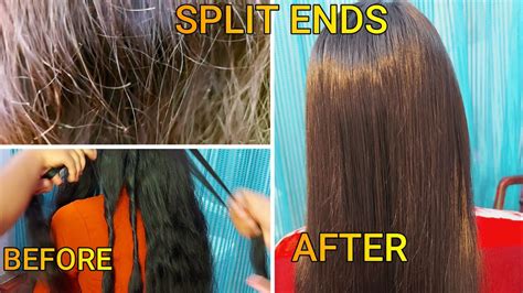 How To Get Rid Of Split Ends Without Loosing Hair Lengthremedy And