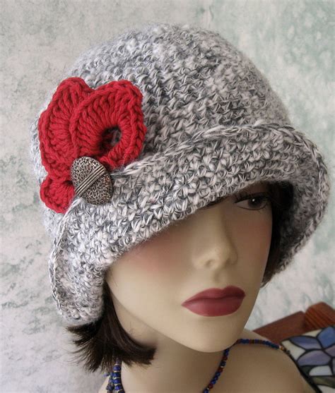 Crochet Flapper Hat Free Pattern Thread A Yarn Needle With The Second