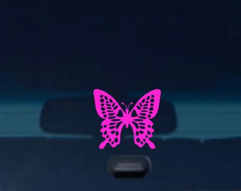 Butterfly Car Decal Butterfly Decal Butterfly Vinyl Car Etsy