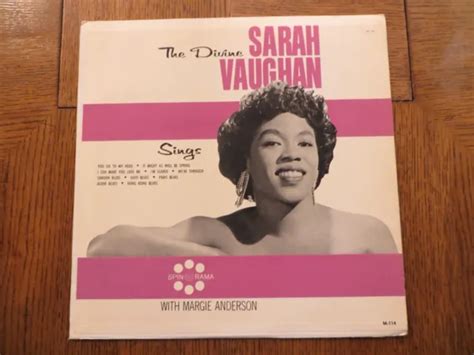 the divine sarah vaughan sings 1964 spin o rama m 114 vinyl lp vg vg 17 81 picclick