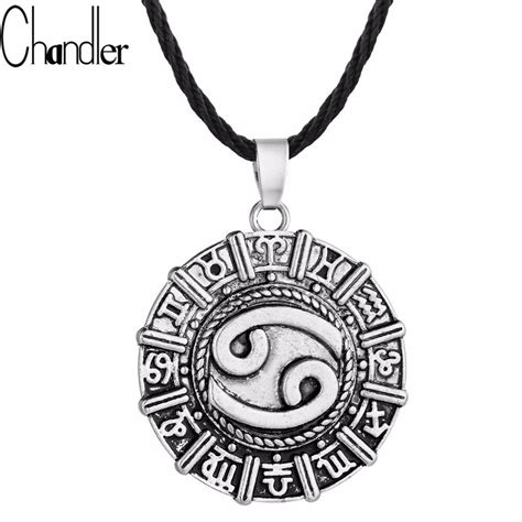 Sapphire is the talismanic gemstone for cancer. Chandler Cancer Karkat Zodiac Pendant Necklace ...
