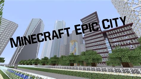 Amazing Minecraft City Xbox 360 Edition Youtube