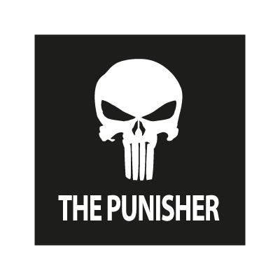 Vector photo photoshop psd icons font. The Punisher logo vector (.EPS, 379.76 Kb) download