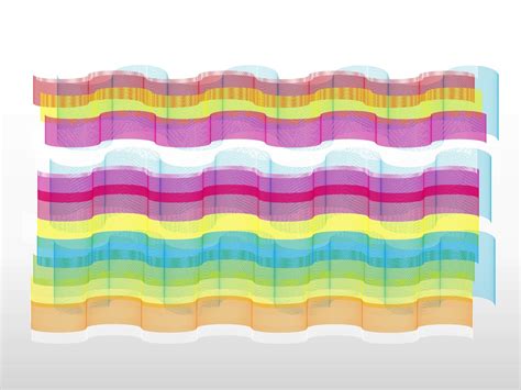Rainbow Lines Vector Art And Graphics