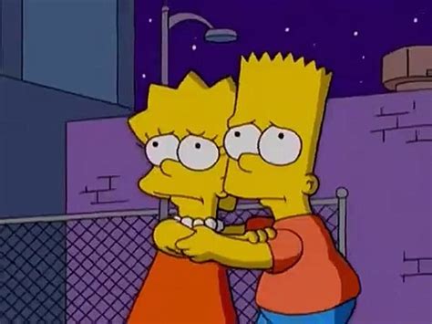 Барт симпсон и лиза симпсон фото