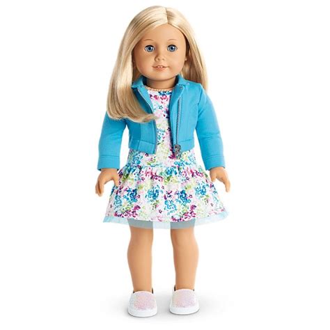 American Girl Truly Me Dn22 Doll Light Skin Blonde Hair And Blue Eyes 18 Doll