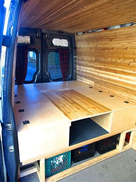 Pop Up Camper Design Ideas Clever And Best Campervan Conversion Ideas Bed Table And Benches