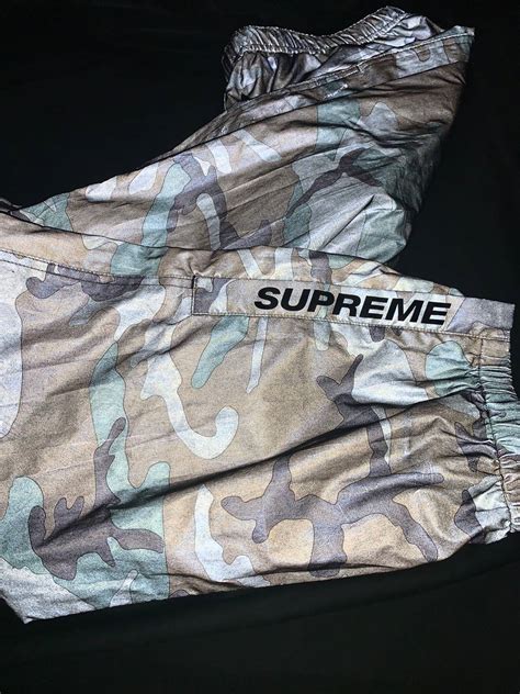 Supreme Supreme Reflective Camo Pants Size Medium Grailed