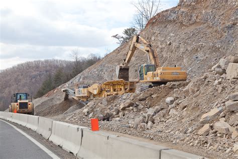 Construction Of A Truck Climbing Lane On I 81 At Mile Mar