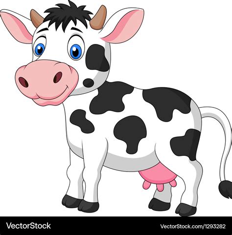 Cute Cow Cartoon Character Vector Illustration 582200 Vector Art At Hot Sex Picture